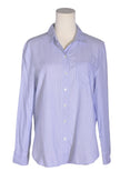 H&M Women Button Down Tops Regular fit in Blue - 6