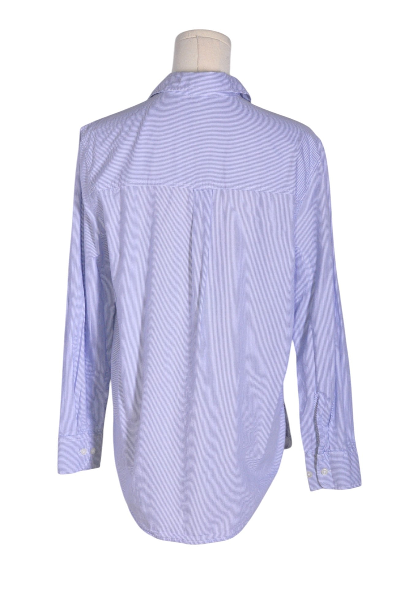 H&M Women Button Down Tops Regular fit in Blue - 6
