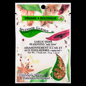 Splendor Garden - Org Garlic Herb Season SF (35g)