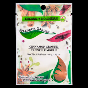 Splendor Garden - Organic Cinnamon Ground - Cassi (40g)