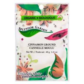 Splendor Garden - Organic Cinnamon Ground - Cassi (40g)