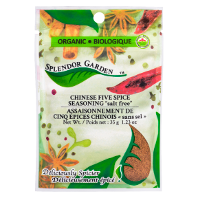 Splendor Garden - Org Chinese 5 spice SF (35g)