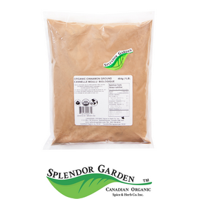 Splendor Garden - Organic Cinnamon Ground-Cassia (454g)