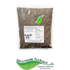 Splendor Garden - Organic Ground Black Pepper (454g)