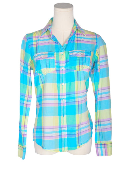 AEROPOSTALE Women Button Down Tops Regular fit in Blue - S