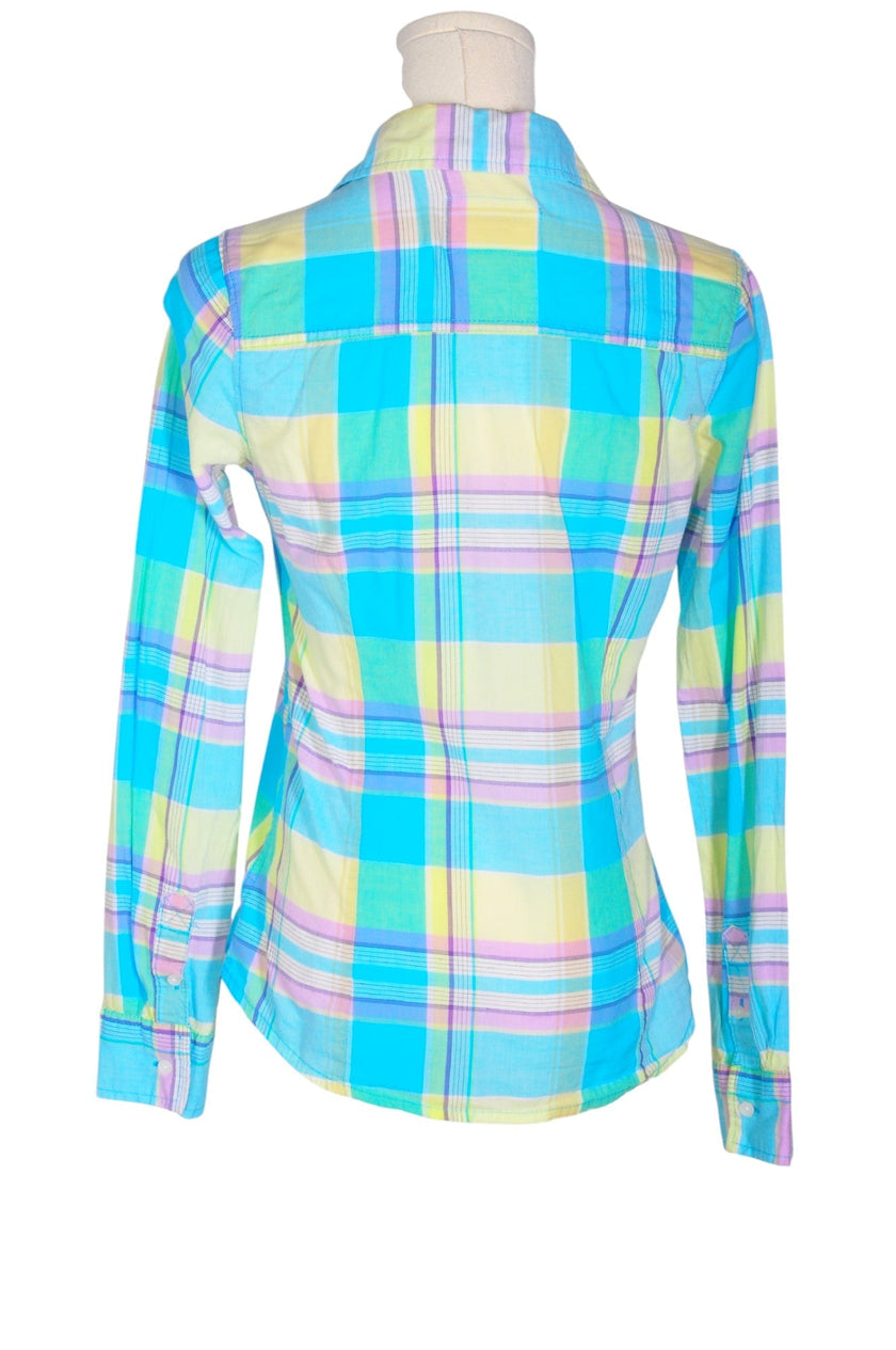 AEROPOSTALE Women Button Down Tops Regular fit in Blue - S