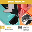 Mini Trampoline with Enclosure and Heavy-duty Metal Frame