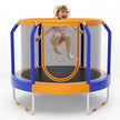 Mini Trampoline with Enclosure and Heavy-duty Metal Frame