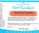 Banana Royale Flavor - 4 oz. - 32 oz. - Ice Cream and Beverage Flavors - LorAnn Oils - Canadian Distribution - Ships Free Within Canada on Orders Above CAD $199