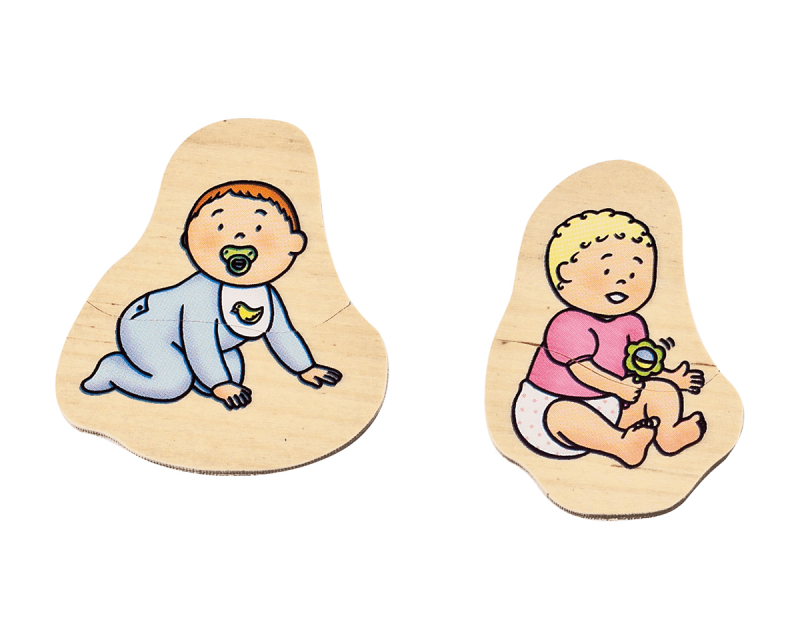 Beleduc - Layer Puzzle - Grandma & Grandpa