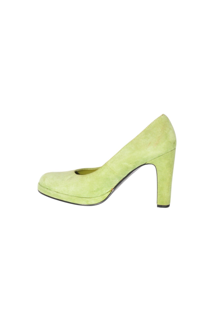 SPRING Women Heels Regular fit in Green - 36