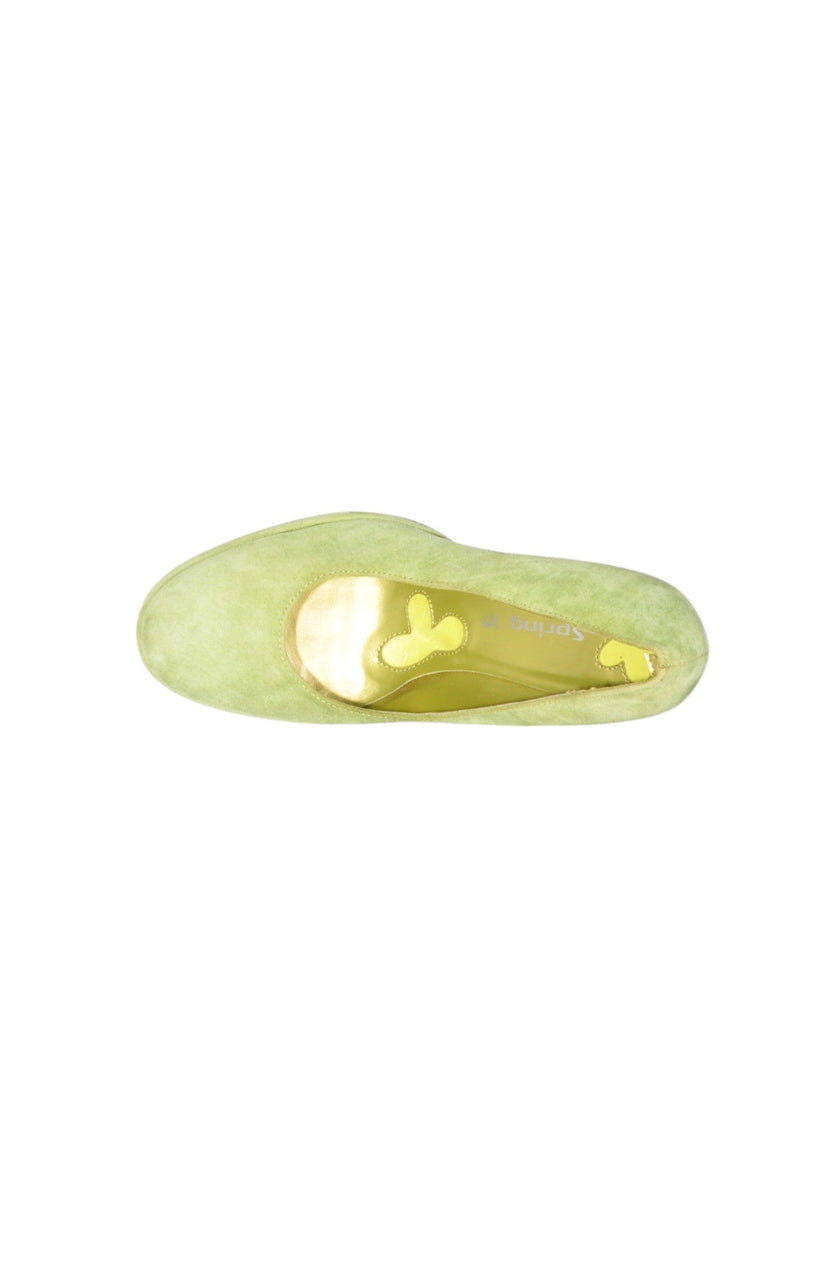 SPRING Women Heels Regular fit in Green - 36