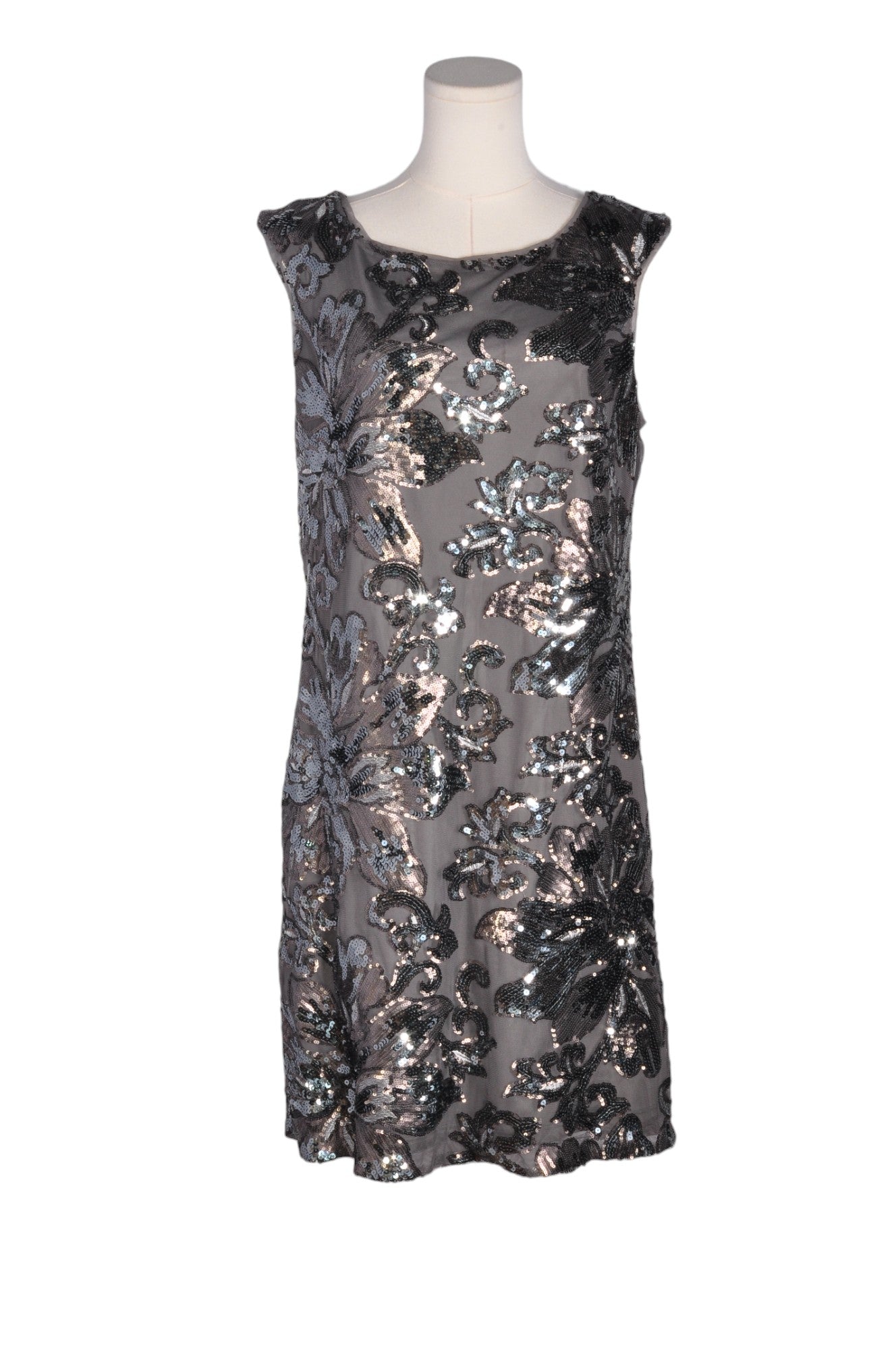 WHITE HOUSE BLACK MARKET Women Sheath Dresses Regular fit in Gray - 14