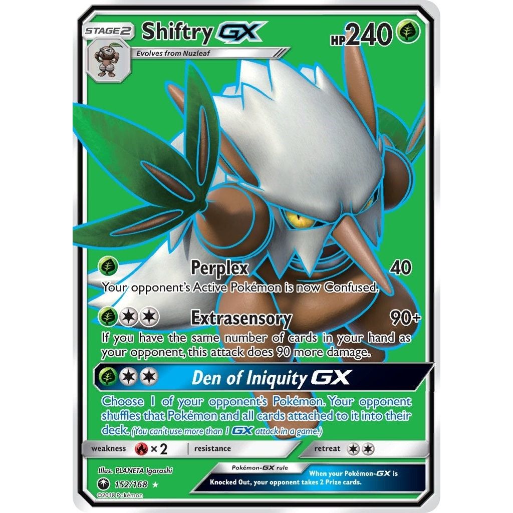 Shiftry GX (Full Art) (152/168) (CES)