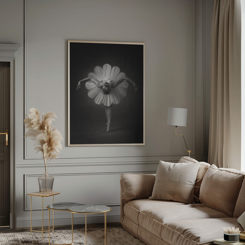 Wall Art Floral Ballet