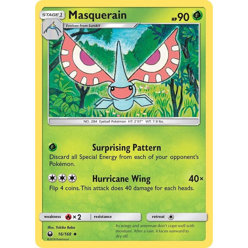 Masquerain (16/168) (CES)