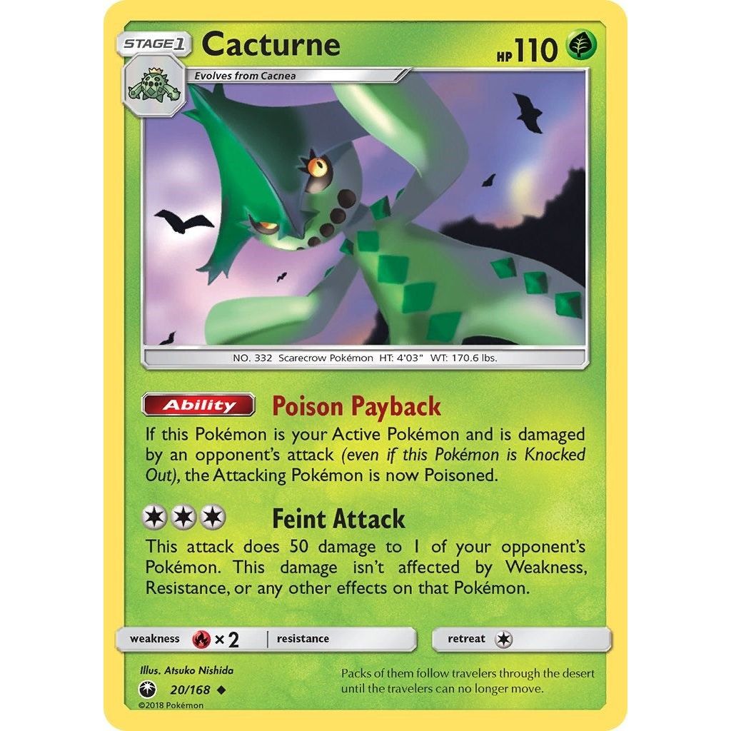 Cacturne (20/168) (CES)