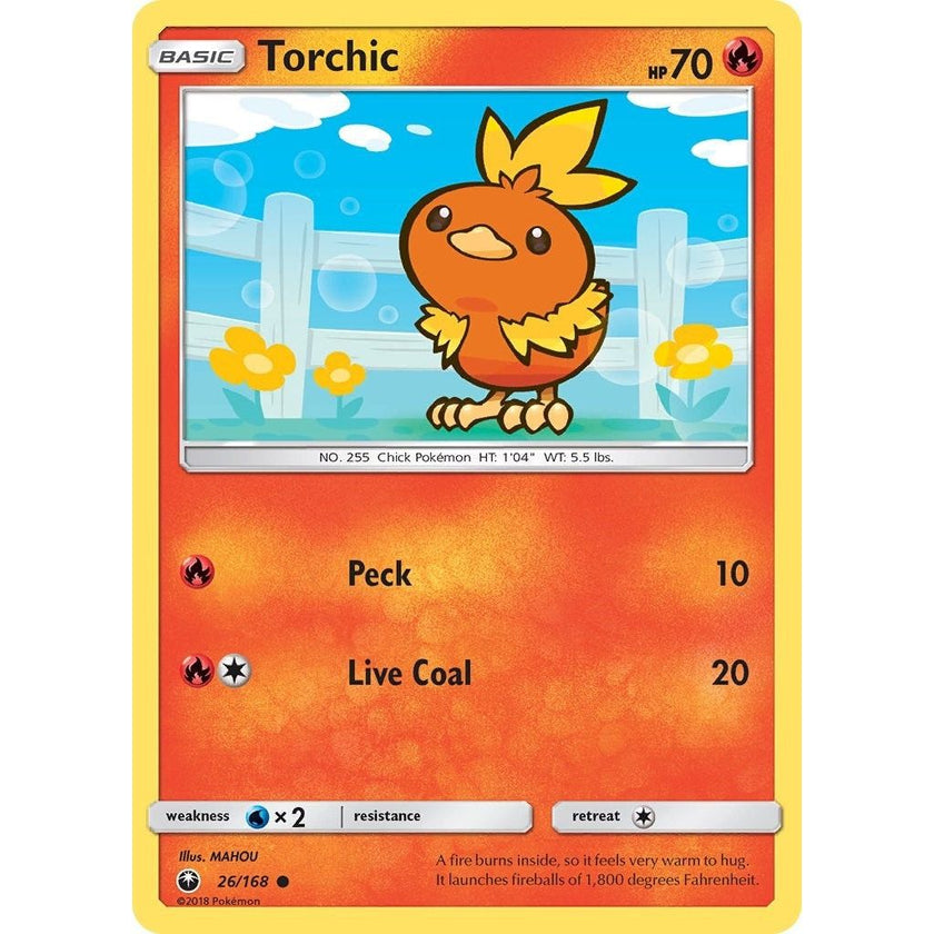 Torchic (26) (26/168) (CES)