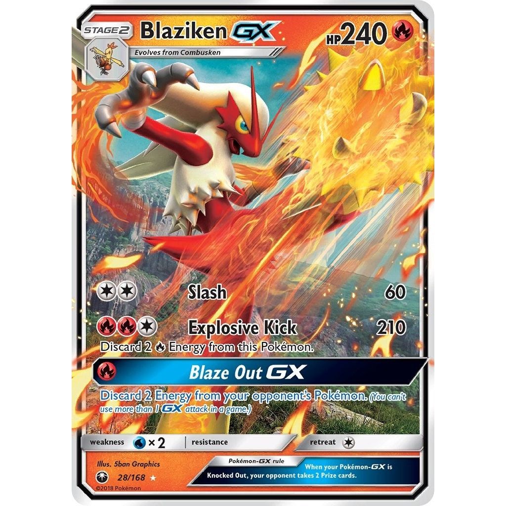 Blaziken GX (28/168) (CES)