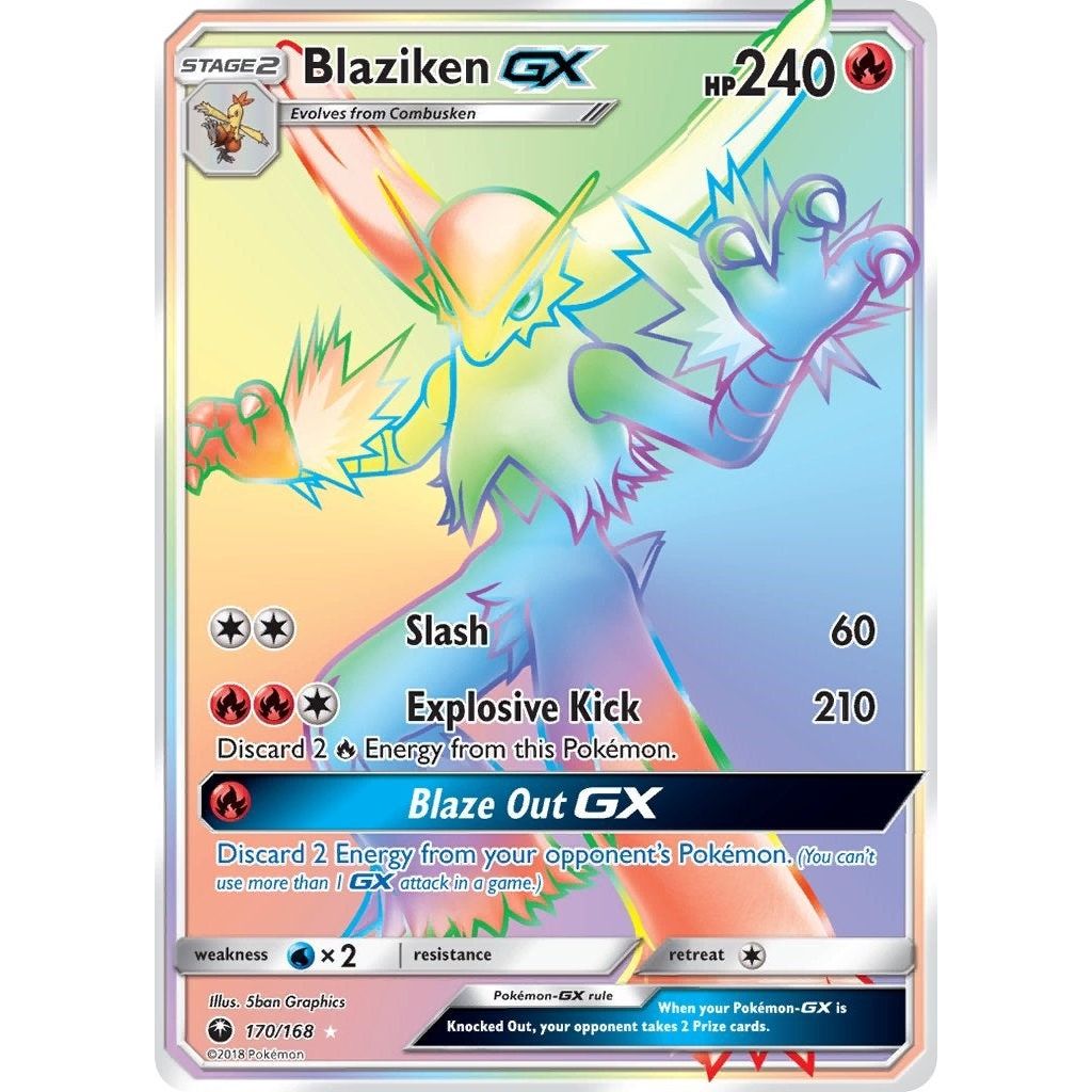 Blaziken GX (Secret) (170/168) (CES)