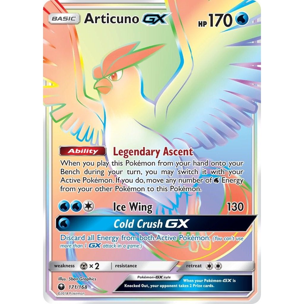 Articuno GX (Secret) (171/168) (CES)