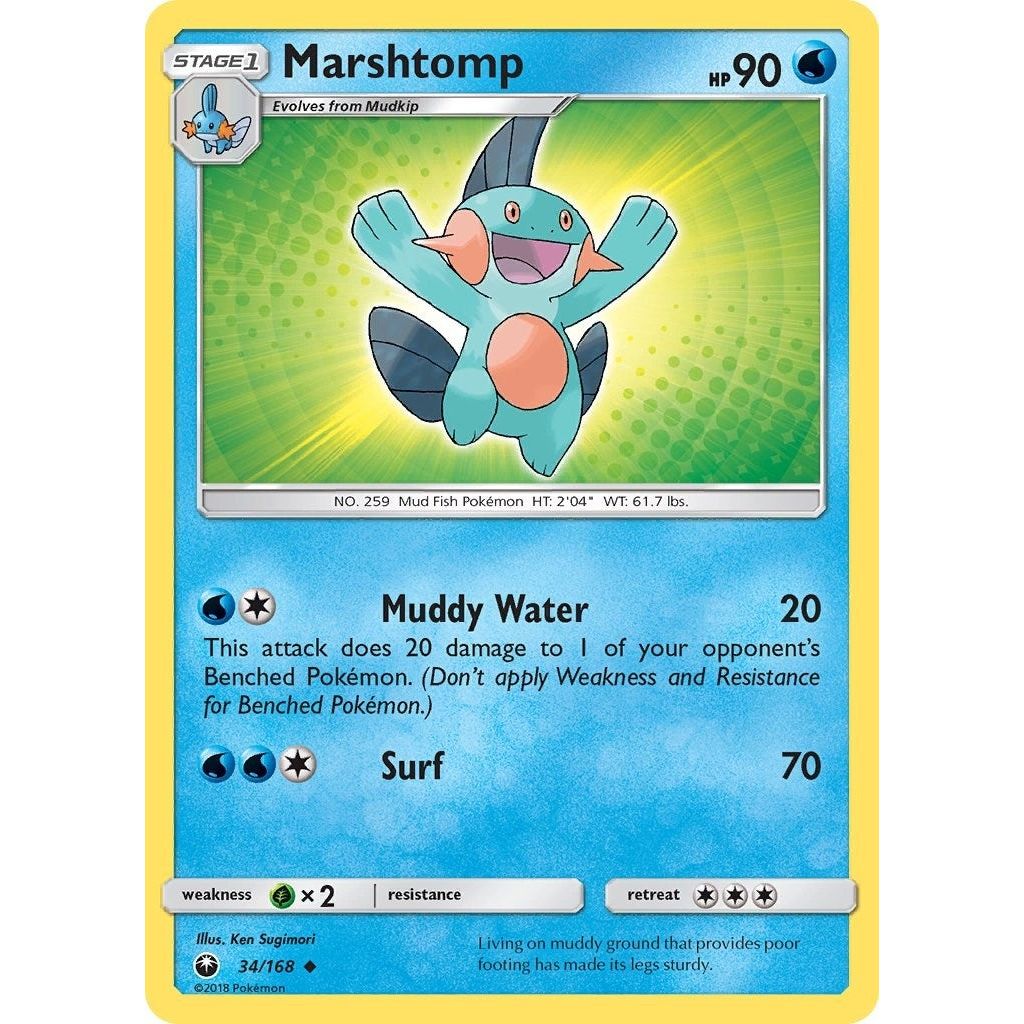 Marshtomp (34/168) (CES)