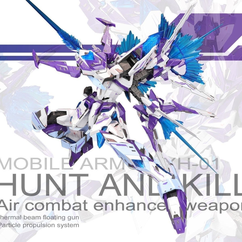 SNAA Mobile Armor XH-01 Hunt and Kill Hunting Falcon Purple Version