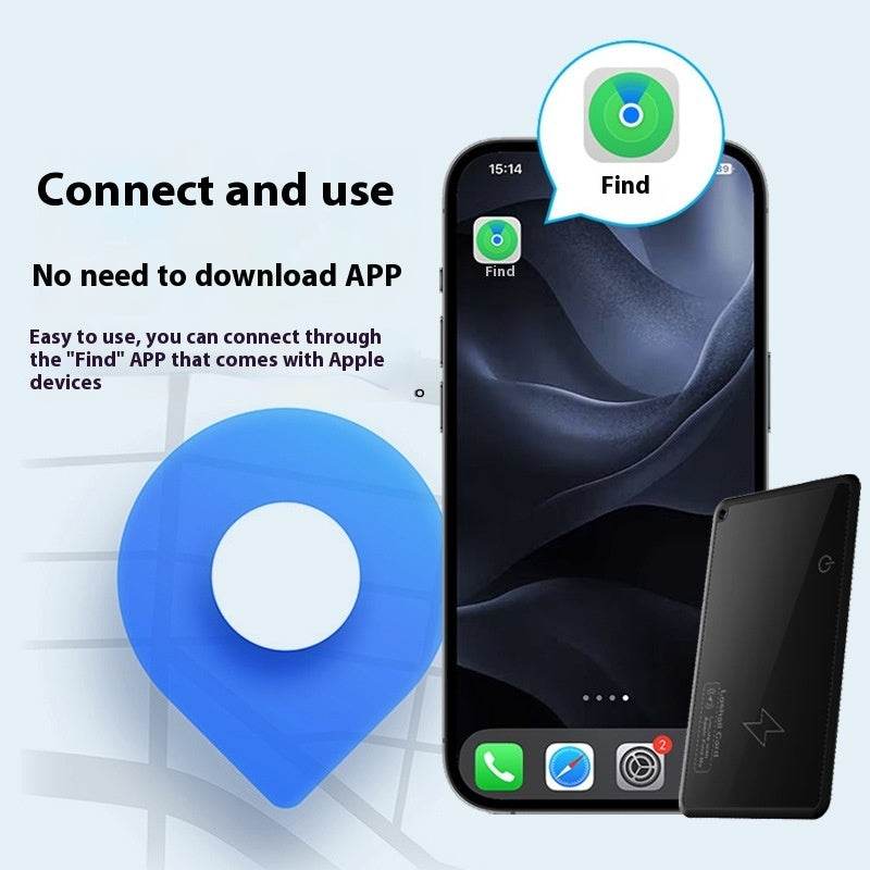 Locator Smart Wallet Carry-on Items Anti-loss Wireless Alarm Device