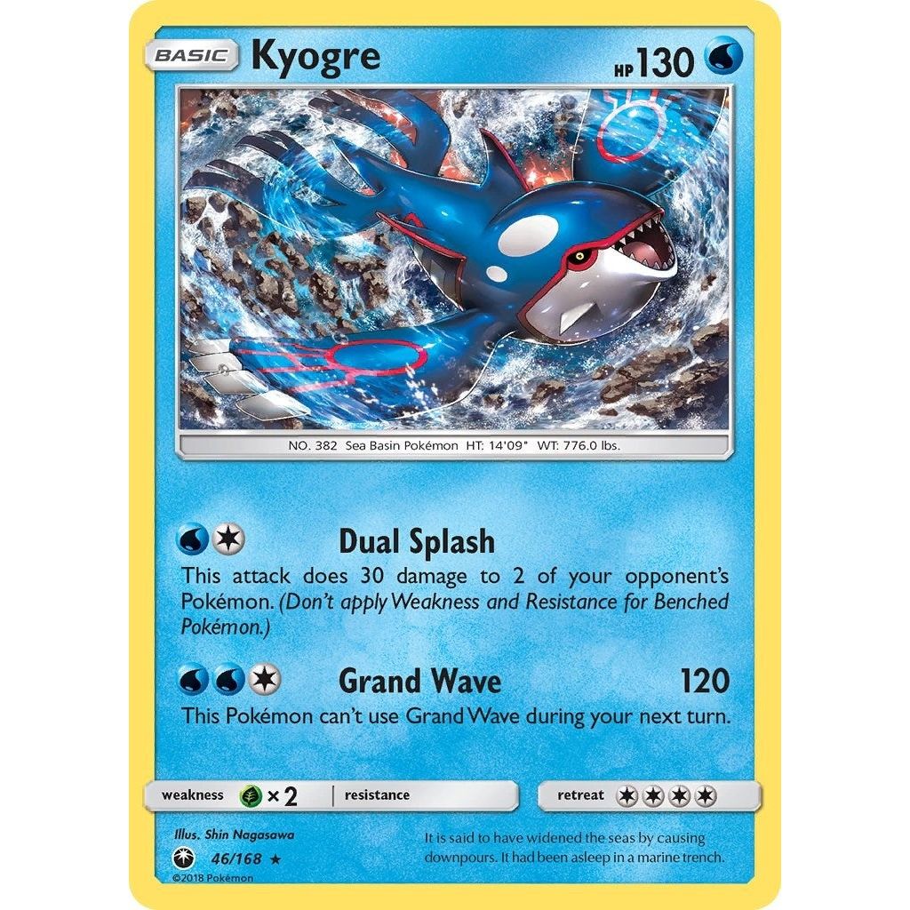 Kyogre (46/168) (CES)