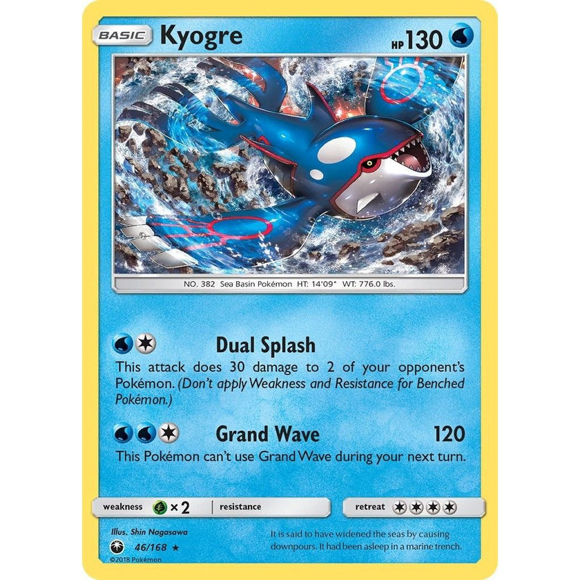 Kyogre (46/168) (CES)