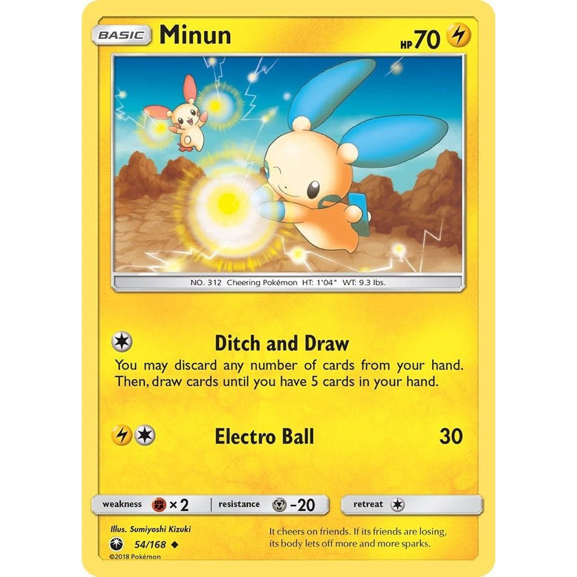 Minun (54/168) (CES)