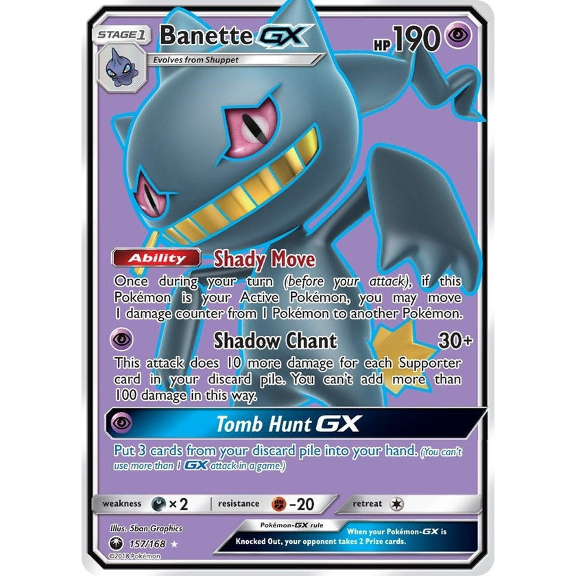 Banette GX (Full Art) (157/168) (CES)