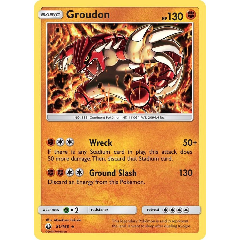 Groudon (81/168) (CES)