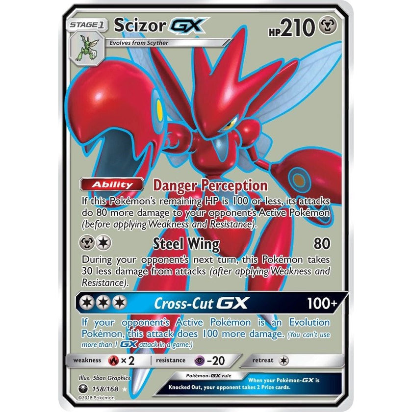 Scizor GX (Full Art) (158/168) (CES)