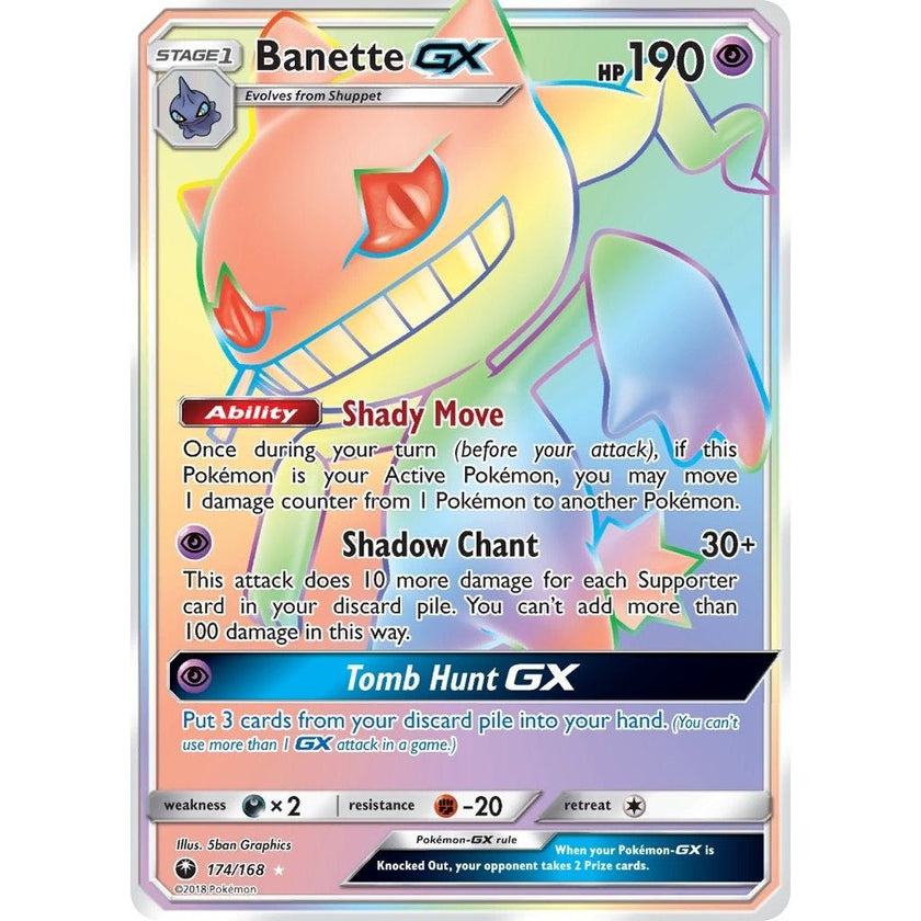 Banette GX (Secret) (174/168) (CES)