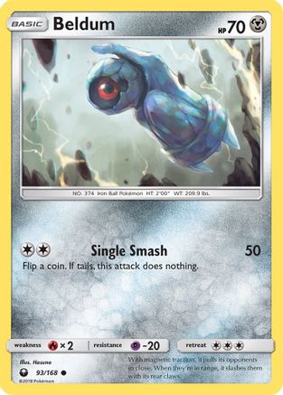 Beldum (93) 93/168 - SM  Celestial Storm