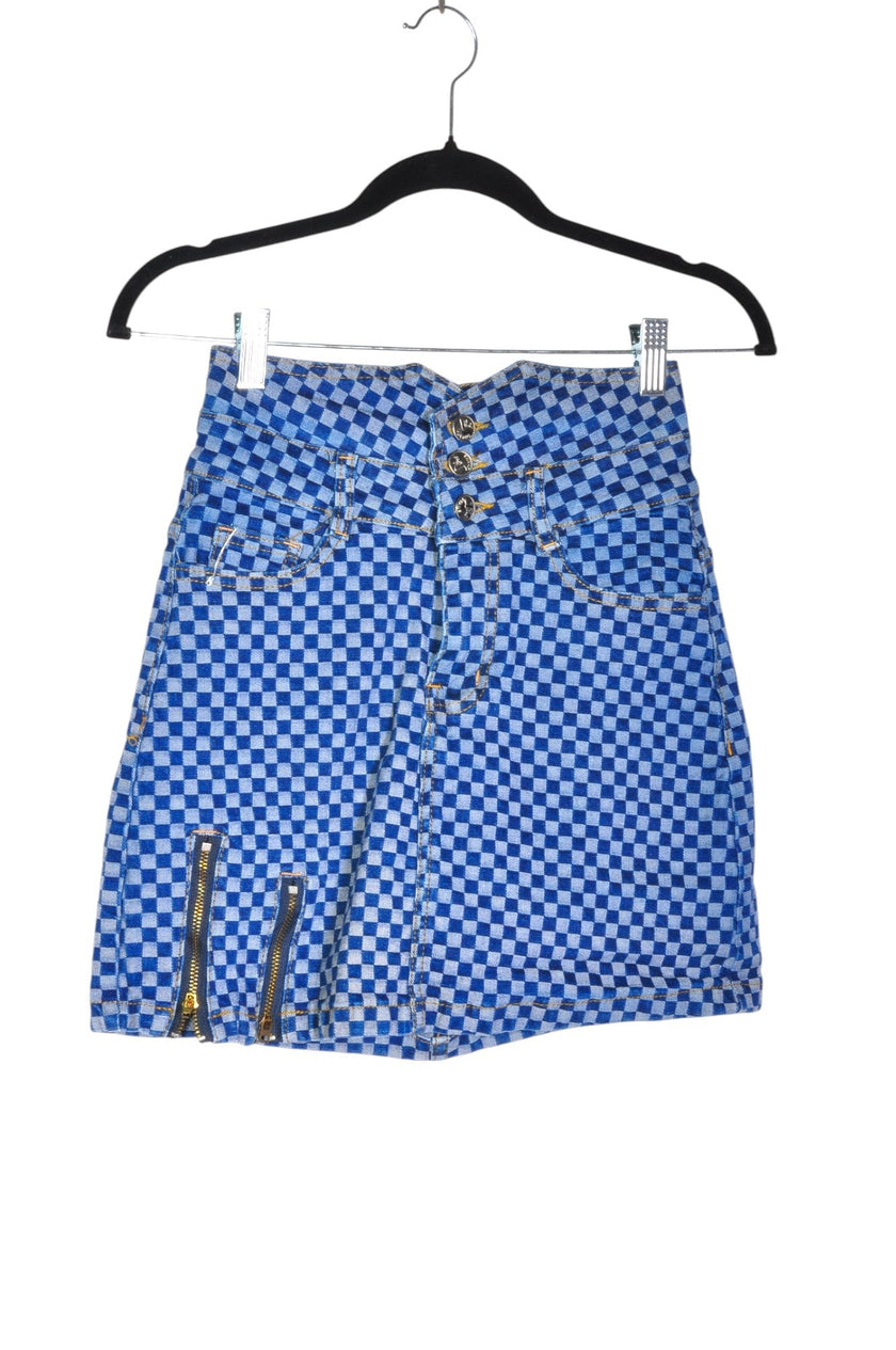 HQ JEANS Women Denim Skirts Regular fit in Blue - 27