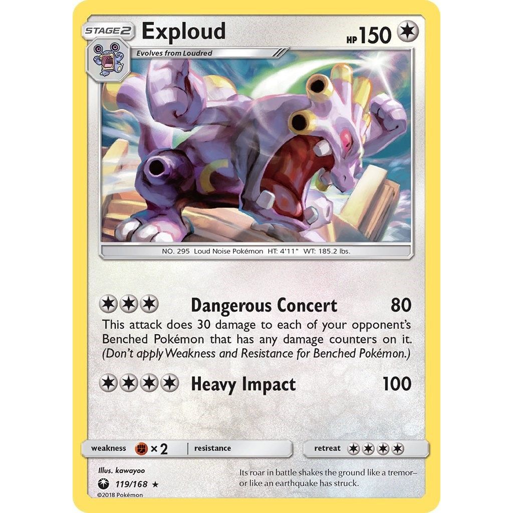 Exploud (119/168) (CES)