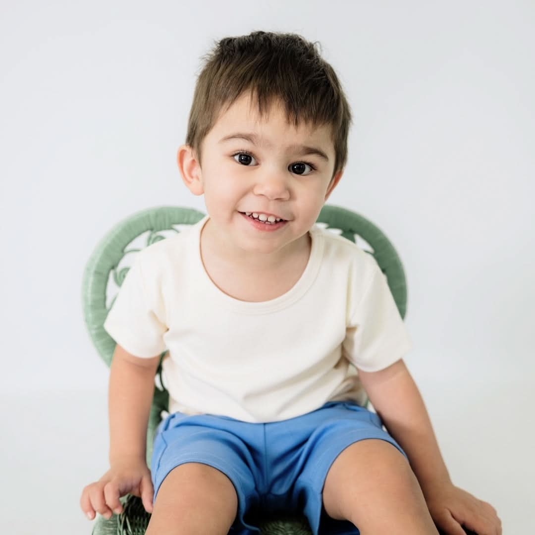 Baby/Kids' Bamboo T-Shirt | Cream