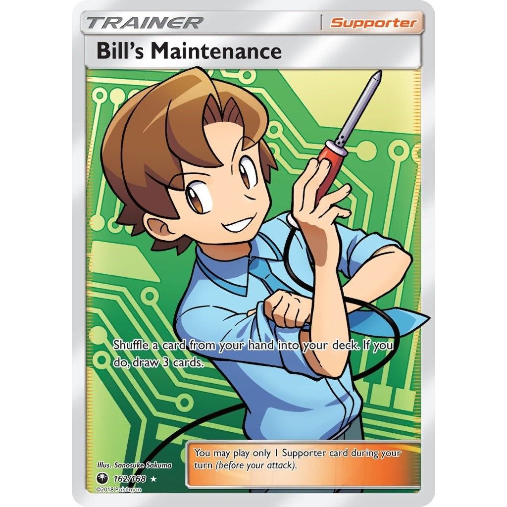 Bill's Maintenance (Full Art) (162/168) (CES)