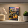 Voice-controlled Modern Minimalist New Night Light Desktop Decoration Hallway Bedroom Lighting Painting