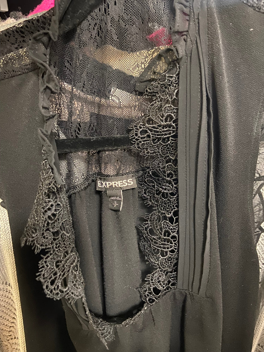 EXPRESS Women Blouses Regular fit in Black - S