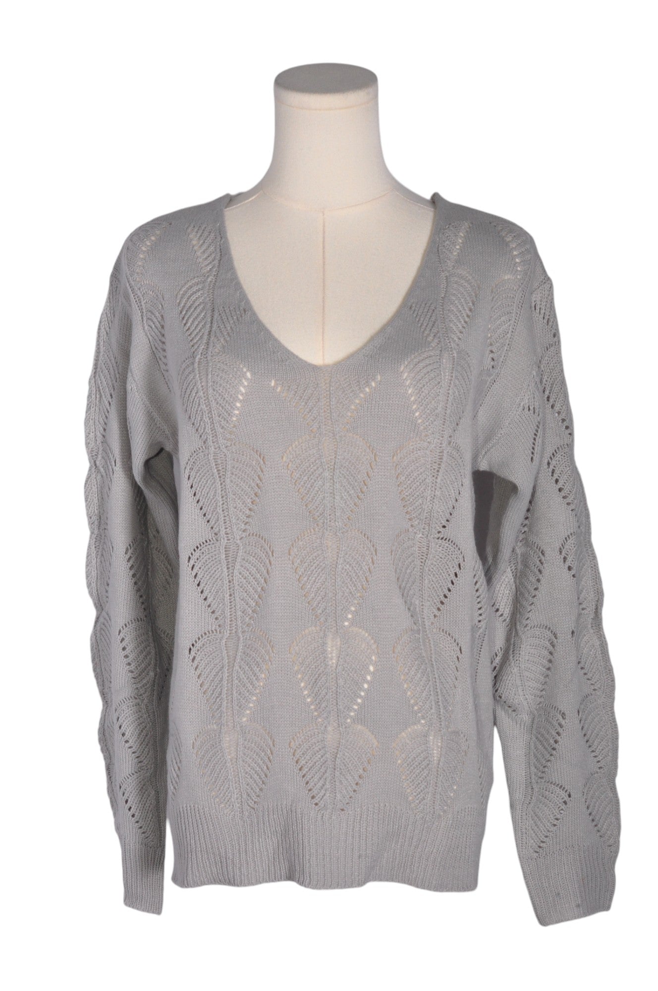 SALANTE Women Knit Tops Regular fit in Gray - S
