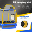 7 Feet Trampoline with Ladder and Slide for Indoor and Outdoor