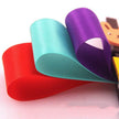 Encrypted polyester webbing ribbons and trims
