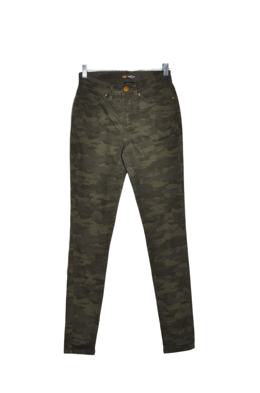 UNBRANDED Women Work Pants Regular fit in Green - S