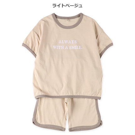 【西松屋正規品】ジョギパンロゴＴスーツ８