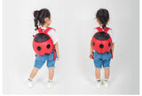 Cute Ladybug Kids Backpack – Cartoon Schoolbag for Children (Green, Orange, Red, Yellow)