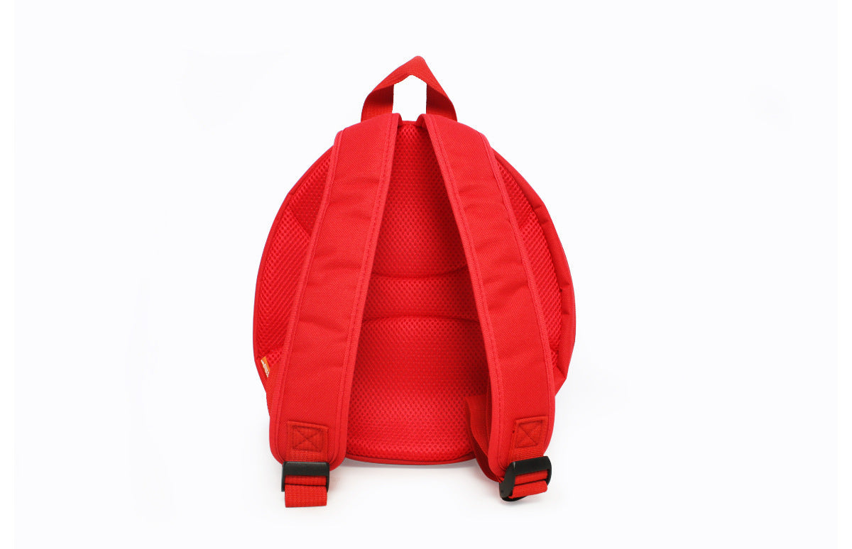Cute Ladybug Kids Backpack – Cartoon Schoolbag for Children (Green, Orange, Red, Yellow)