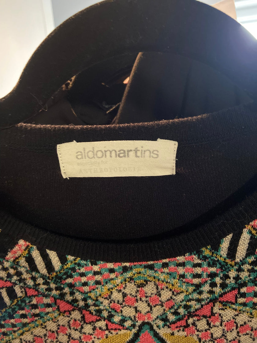 ANTHROPOLOGIE Women Knit Tops Regular fit in Black - S